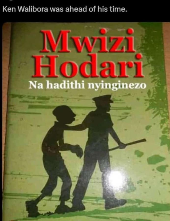 Ken walibora was ahead of his time. mwizi hodari na hadithi nyinginezo