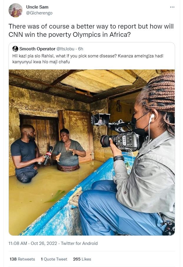 Uncle sam gicherengo there was of course a better way to report but how will cnn