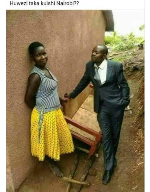 Huwezi taka kuishi nairobi??