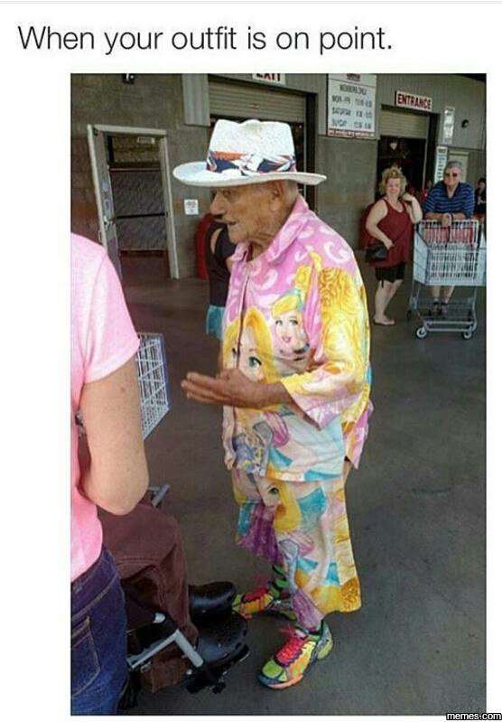 When your outfit is on point. l2