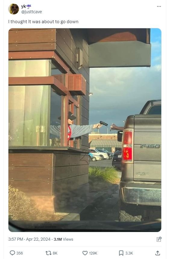 Yk _ justtcave thought it was about to g0 down 3.57 pm . apr 22, 3.1m views 0 35