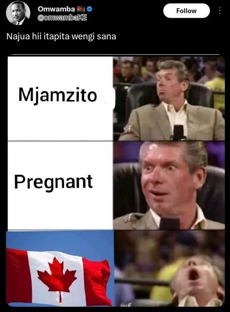 Omwamba omaannibake follow najua hii itapita wengi sana mjamzito pregnant