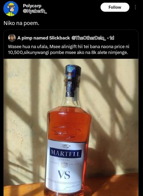 Polycarp nyabaih_ follow niko na poem. a pimp named slickback thaotherdelo_ ' 1d