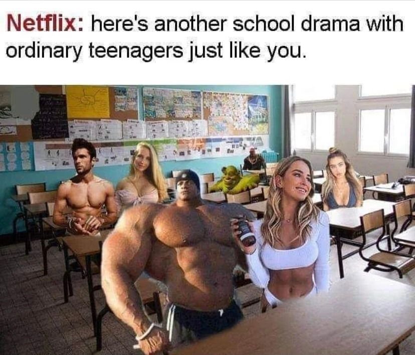 Netflix here's another school drama with ordinary teenagers just like you.