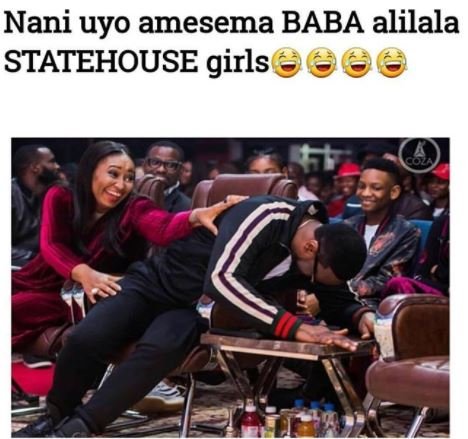 Nani uyo amesema baba alilala statehouse girls