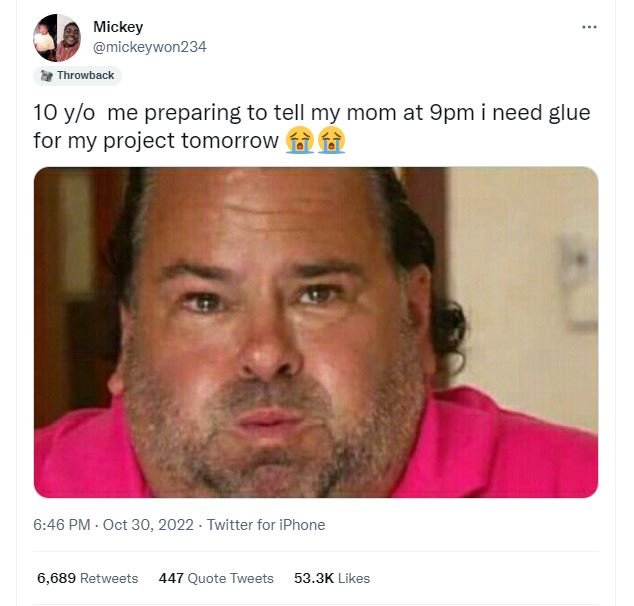 Mickey mickeywon234 throwback 10 ylo me preparing to tell my mom at 9pm need glu