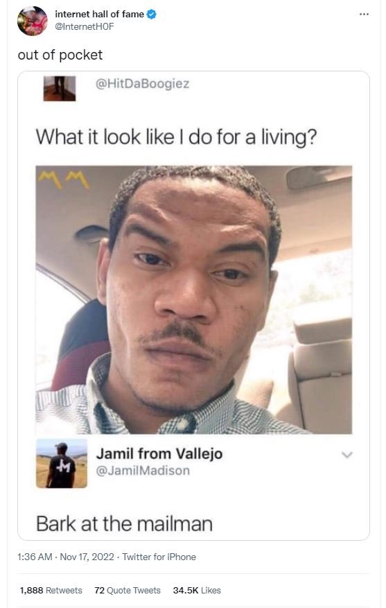 Internet hall of fame internethof out of pocket hitdaboogiez what it look like d