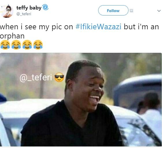 Teffy baby teferi follow when see my pic on ifikiewazazi but i'm an orphan _tefe