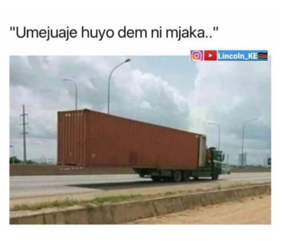 Umejuaje huyo dem ni mjaka.. lincolnke