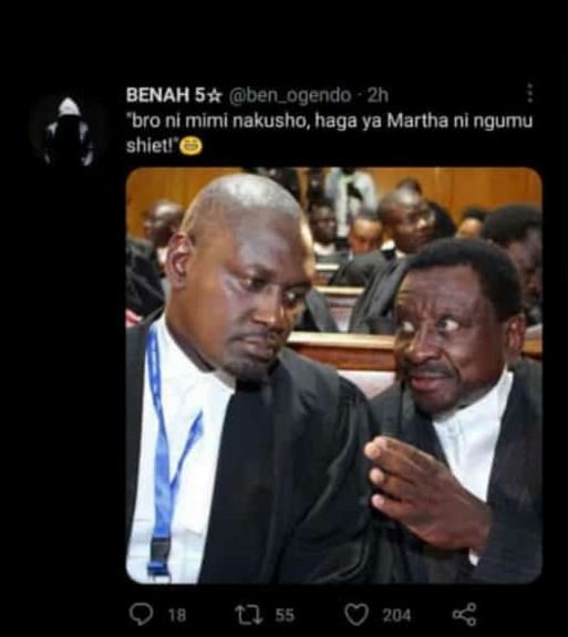 Benah 5 ben_ogendo 2h bro nl mimi nakusho, haga ya martha nl ngumu shleu 0 1a l