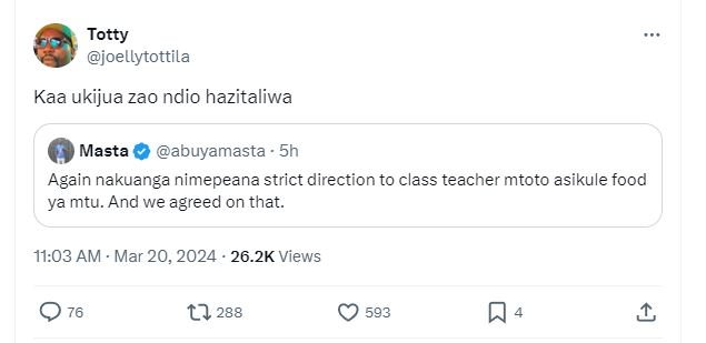 Totty joellytottila kaa ukijua zao ndio hazitaliwa masta abuyamasta 5h again nak