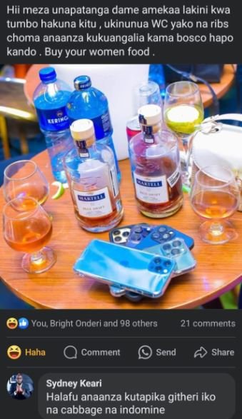 Hii meza unapatanga dame amekaa lakini kwa tumbo hakuna kitu , ukinunua wc yako