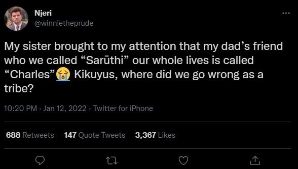 Njeri winnietheprude My sister brought to my attention that my dad's friend who