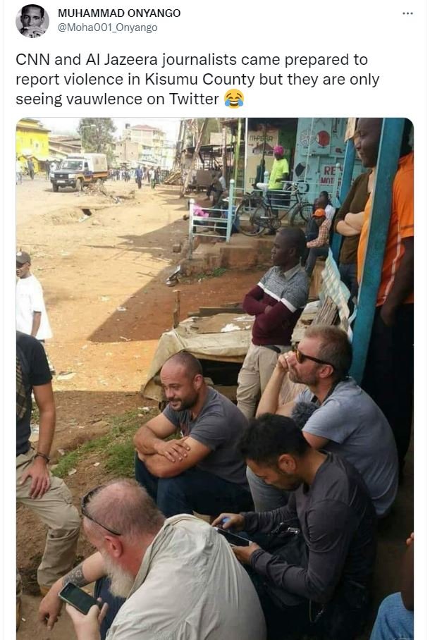 Muhammad onyango mohaoo1_onyango cnn and al jazeera journalists came prepared to