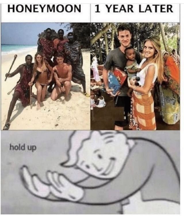 Honeymoon 1 year later hold up