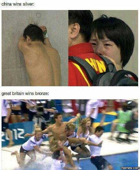 China wins silver great britain wins bronze 0q memec 012