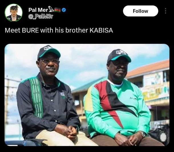 Pal mer palmbr follow meet bure with his brother kabisa