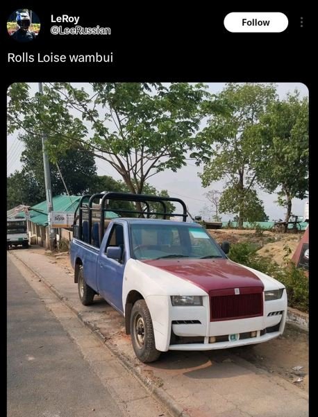 Leroy leerussian follow rolls loise wambui