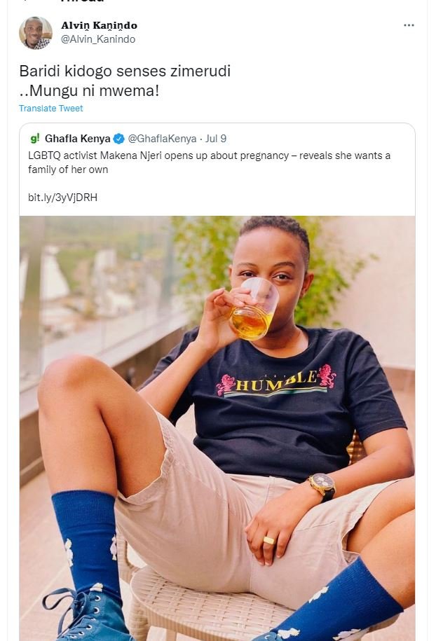 Alvin kanindo alvin_kanindo baridi kidogo senses zimerudi mungu ni mwema! transl