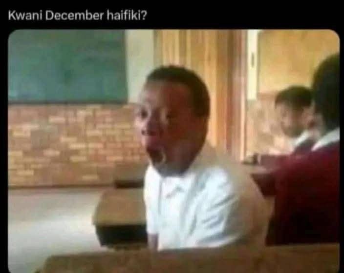 Kwani december haifiki?
