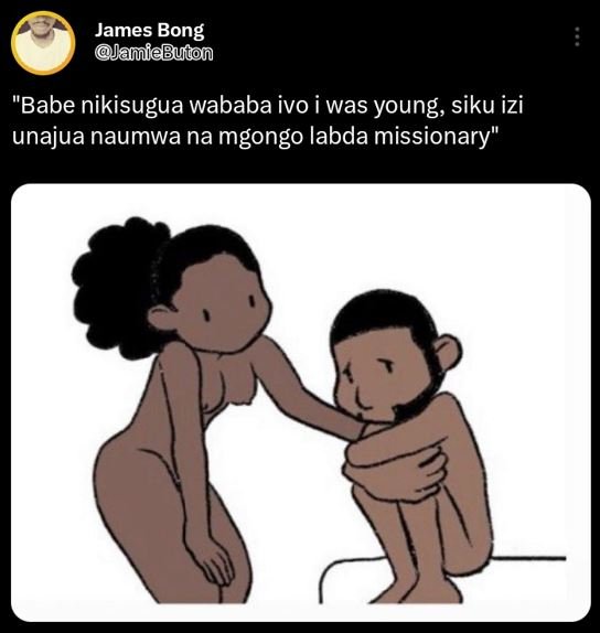 James bong janiebuton babe nikisugua wababa ivo iwas young siku izi unajua naumw