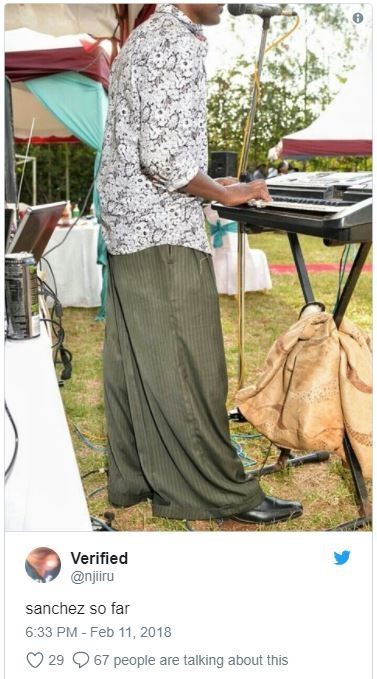 Verified njiiru sanchez so far 6.33 pm feb 11, 67 people are talking about this