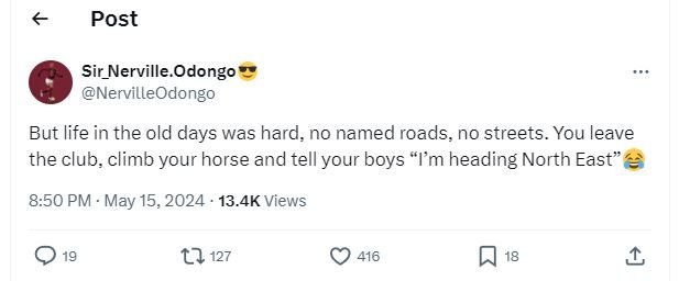 Post sir_nerville odongo nervilleodongo but life in the old days was hard, no na