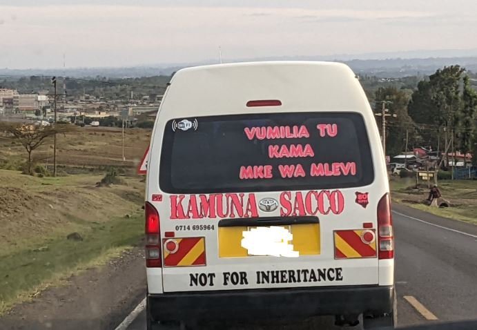 Vumila tu rama mke wa muev kmu saco 074 not for inheritance