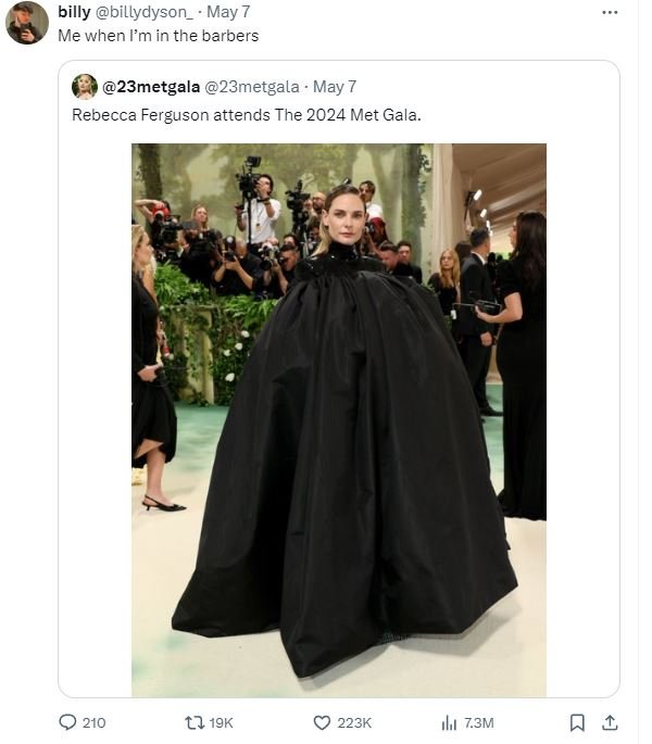 Billy billydyson _ may 7 me when m in the barbers ' 23metgala 23metgala may 7 re