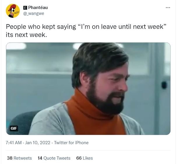 Phantéau _wangwe People who kept saying Pm on leave until next week its next wee