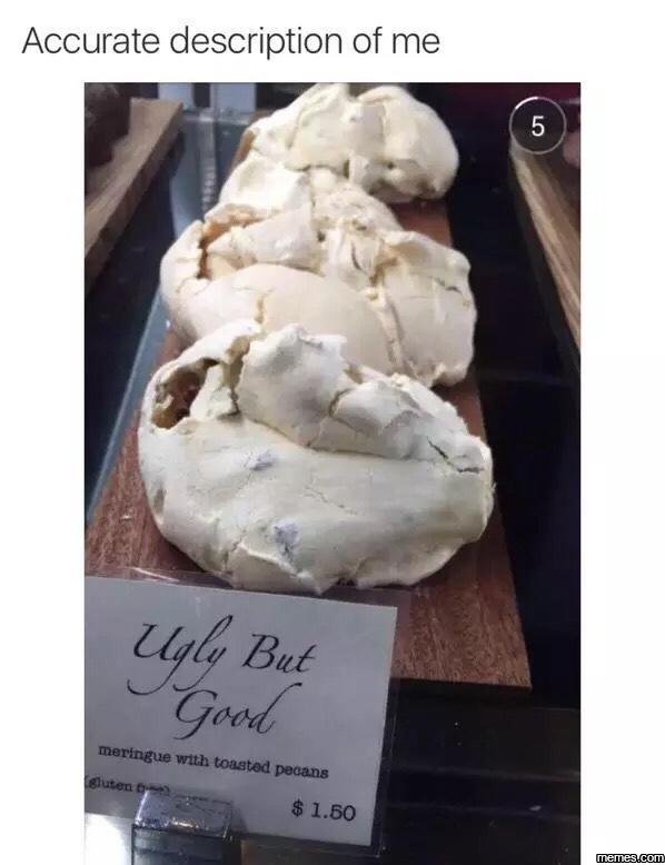 Accurate description of me 5 uql but gccd meringue wuth tonstod pacans quen 1.60