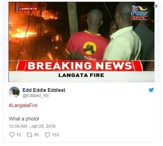 Langata s noy bilee breaking news langata fire edd eddie eddiest eddiest_ke lang
