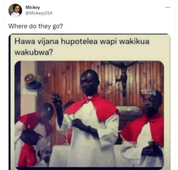 Mickey mickeyy254 where do they go? hawa vijana hupotelea wapi wakikua wakubwa?