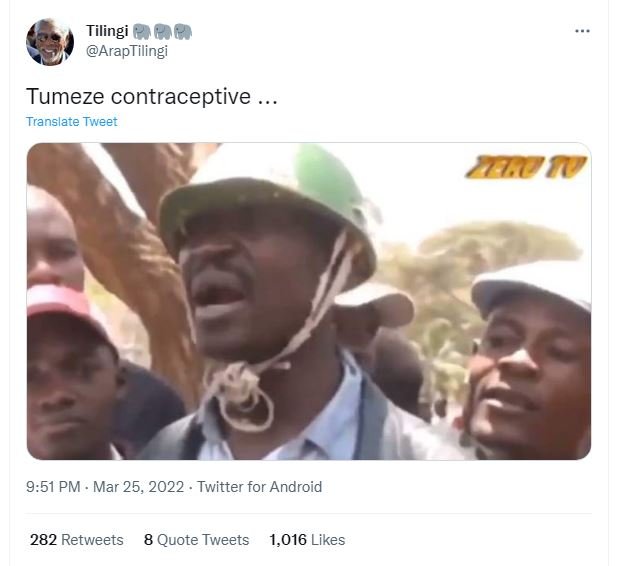 Tilingi 88 araptilingi tumeze contraceptive translate tweer aot 9.51 pm mar 25,