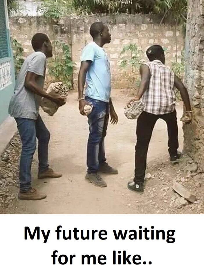 My future waiting for me like..