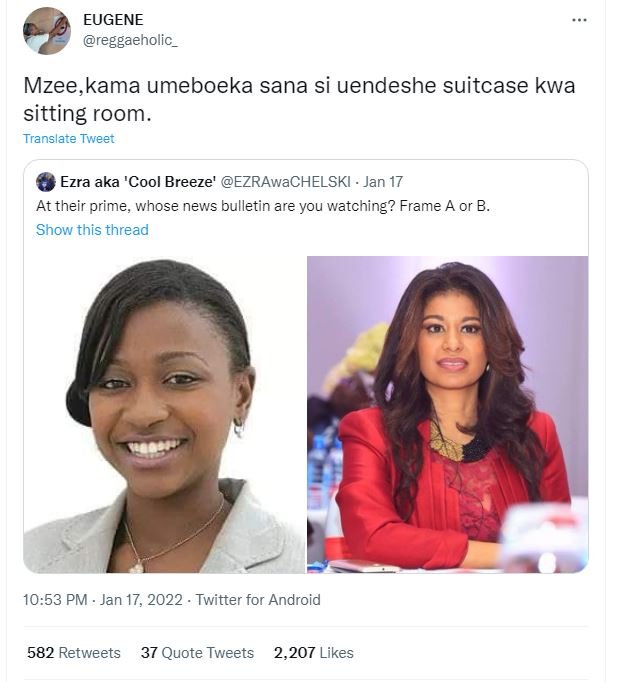 EUGENE reggaeholic Mzee,kama umeboeka sana si uendeshe suitcase kwa sitting room