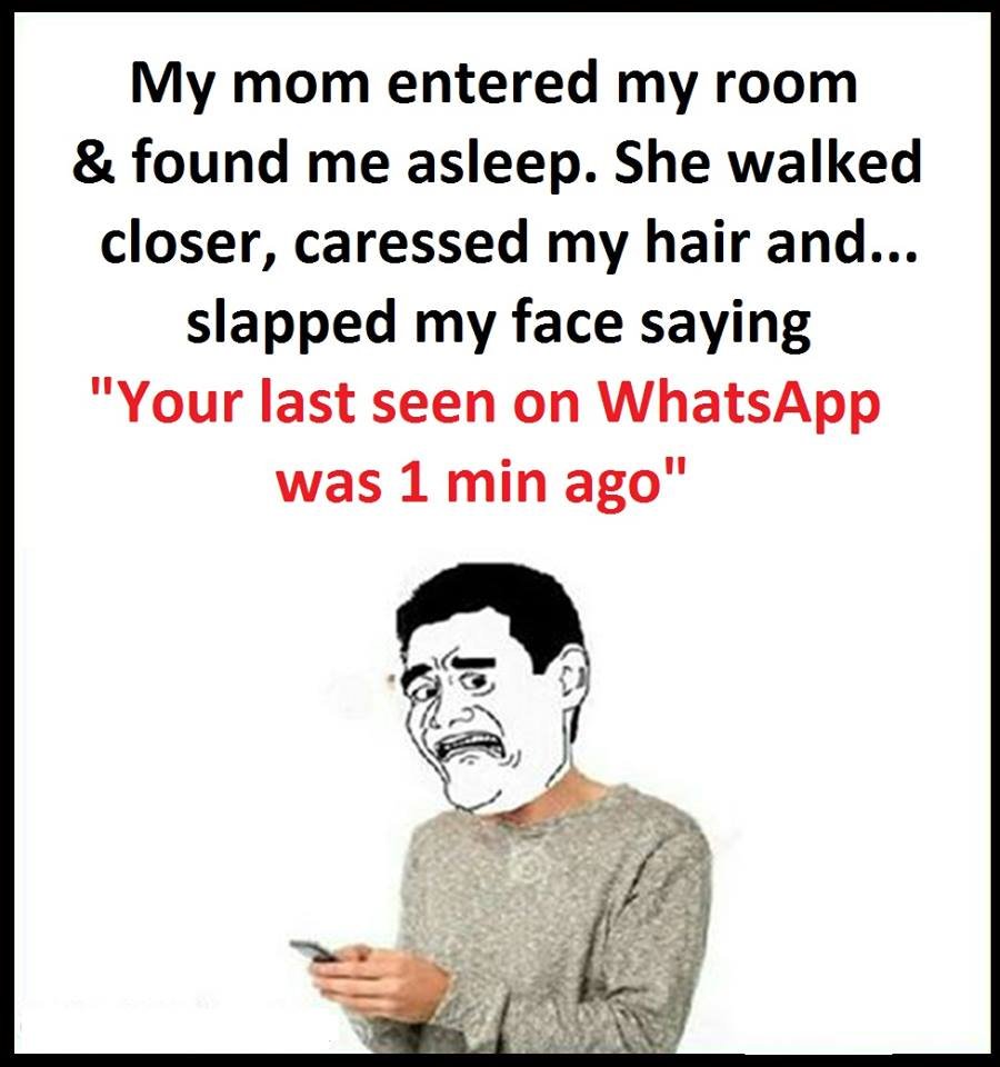 My mom entered my room found me asleep. she walked closer, caressed my hair and.