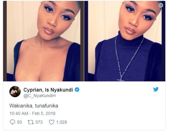 Cyprian is nyakundi c nvakundih wakianika , tunafunika 10.40 am feb 5 17 373 1,0