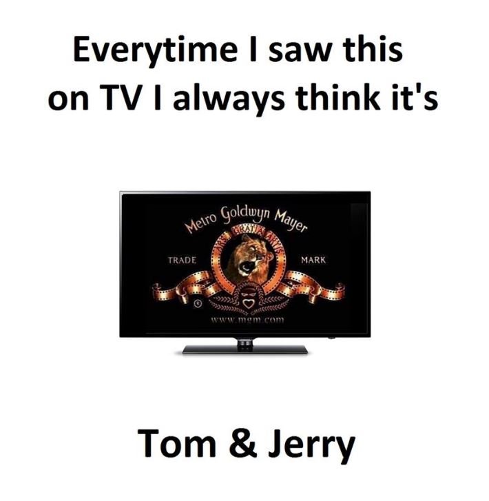 Everytime saw this on tv always think it's melro goldwyn mayer trade mark 0 tom