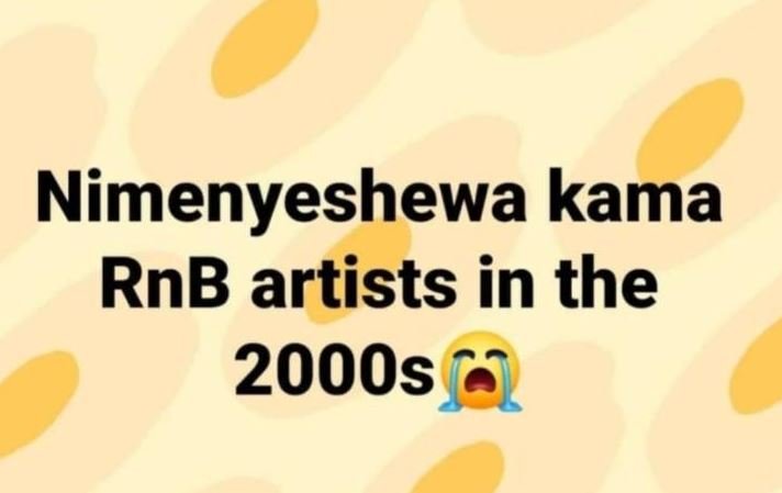 Nimenyeshewa kama rnb artists in the 200os