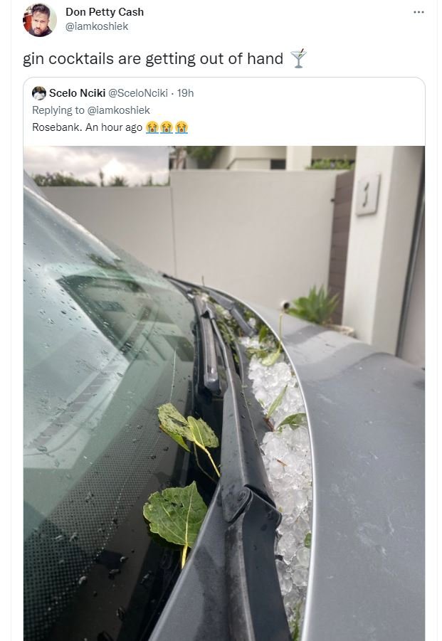 Don petty cash iamkoshiek gin cocktails are getting out of hand scelo nciki scel