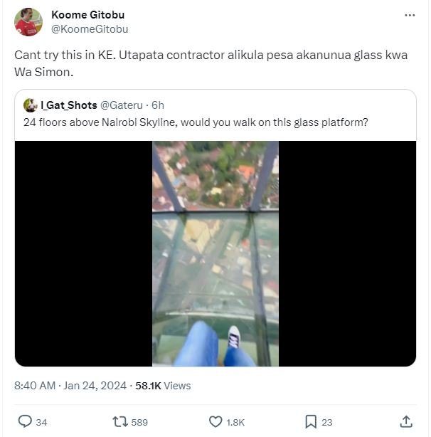 Koome gitobu koomegitobu cant try this in ke. utapata contractor alikula pesa ak