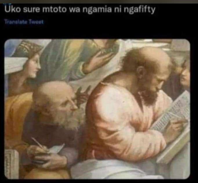Uko sure mtoto wa ngamia ni ngafifty anadsa