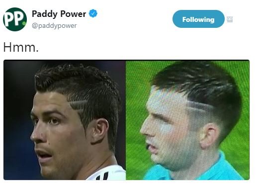 Paddy power pp paddypower following hmm.