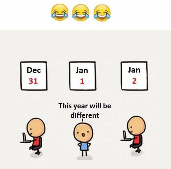 Dec 31 jan 1 jan 2 this year will be different