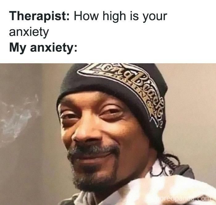 Therapist how high is your anxiety my anxiety deci an con