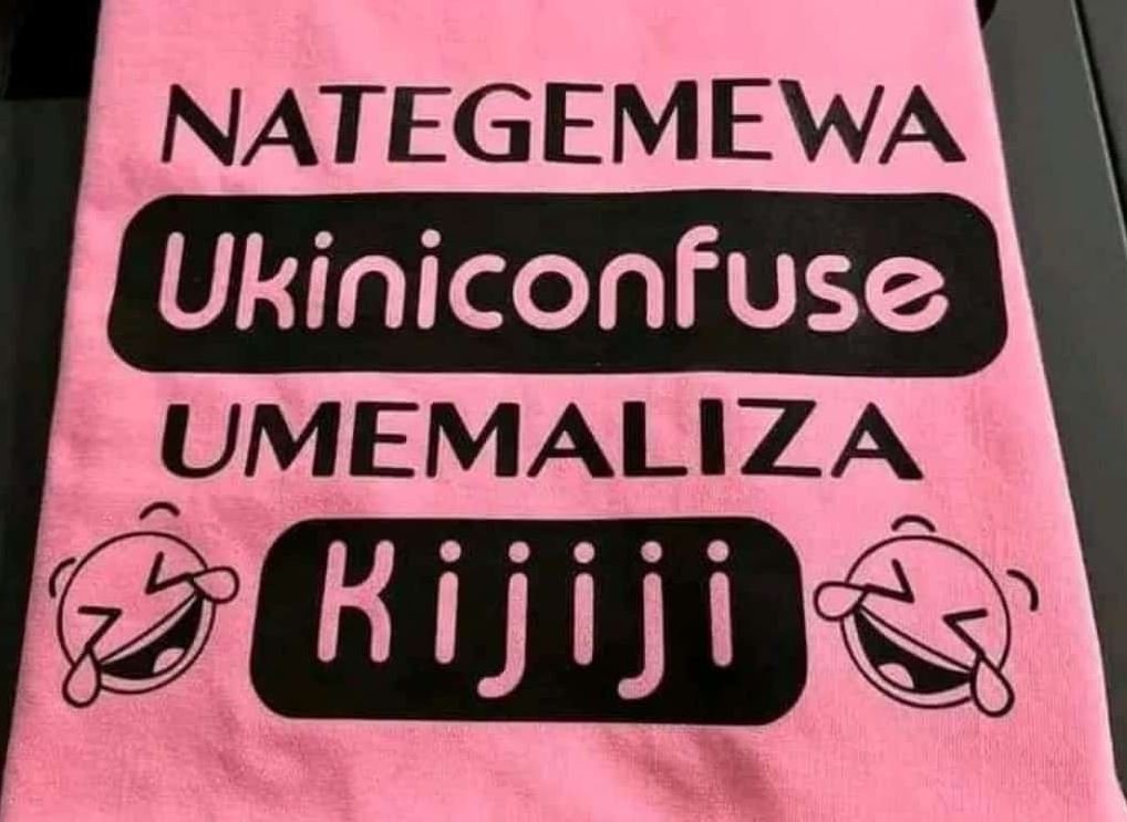 Nategemewa ukiniconfuse umemaliza kijiji