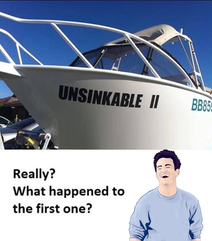 Unsinkable il bb85 really? what happened to the first one?