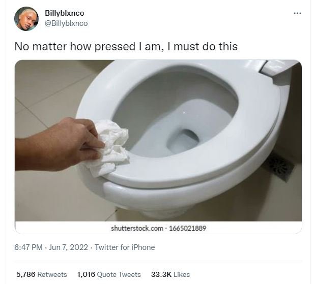 Billyblxnco billyblxnco no matter how pressed am, must do this shutterstock.com