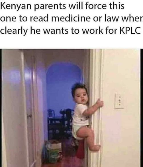 Kenyan parents will force this one to read medicine or law wher clearly he wants